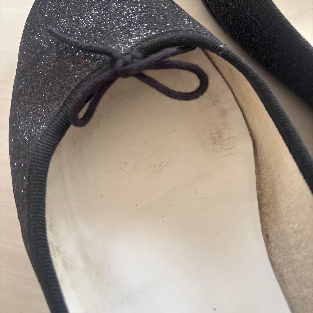 レペット　グリッター　フラットパンプス　41