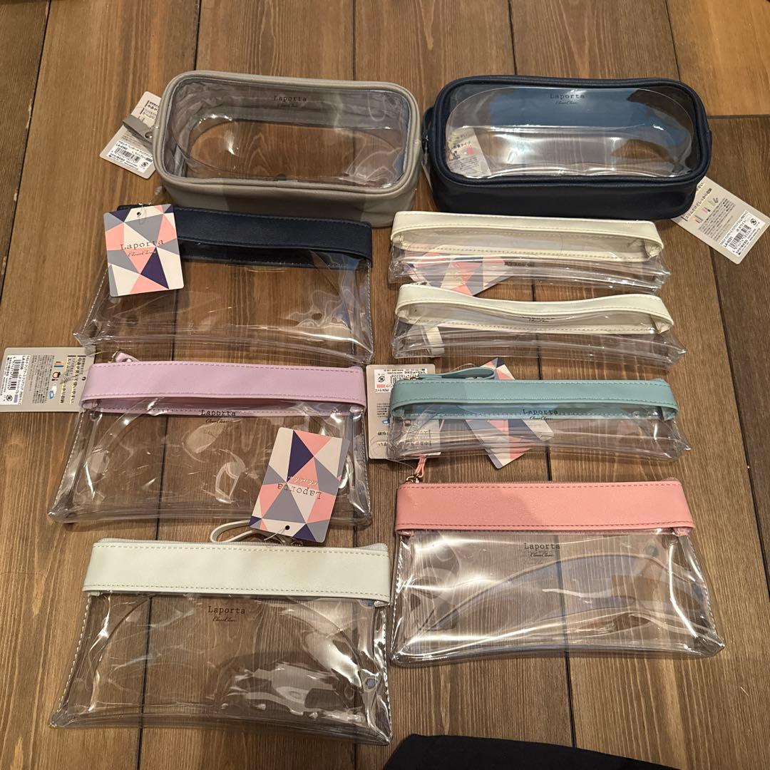 在庫処分！セキセイラポルタ　クリアケース　まとめ売り　バラ売り