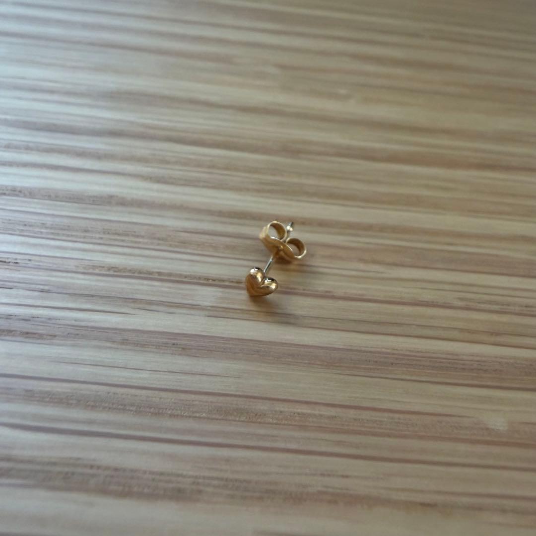 早い者勝ち【美品】K18YG プチピアス イエローゴールド シングルピアス 片耳