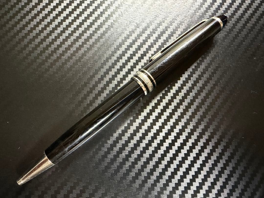 モンブラン マイスターシュテュック P164 プラチナライン ボールペン