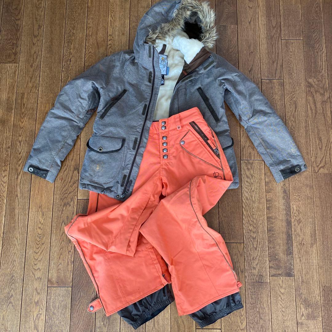 バートン　スノボ　ジャケット＆パンツ　Women's XS ブラウン系