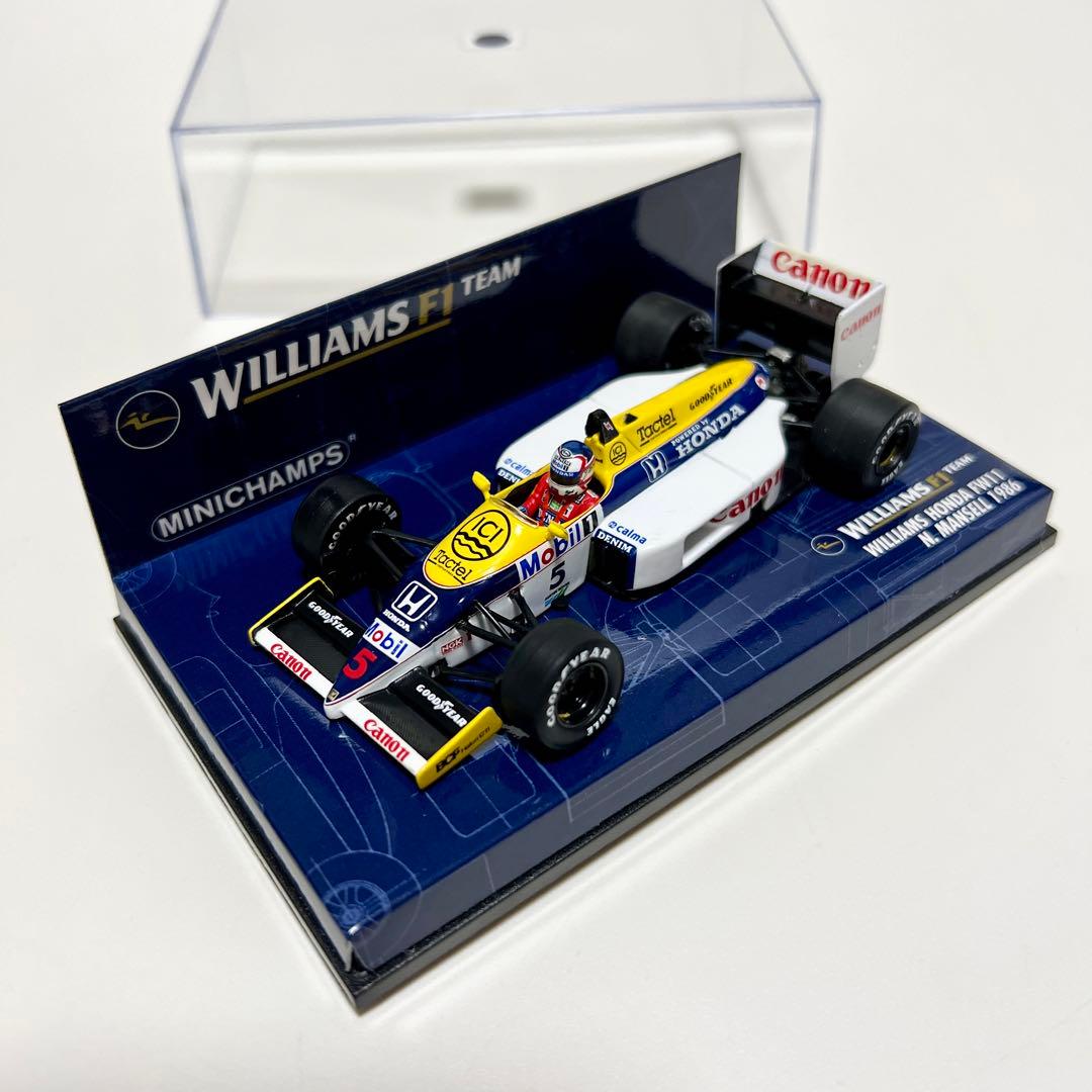 ☆WILLIAMS HONDA FW11☆N.MANSELL☆