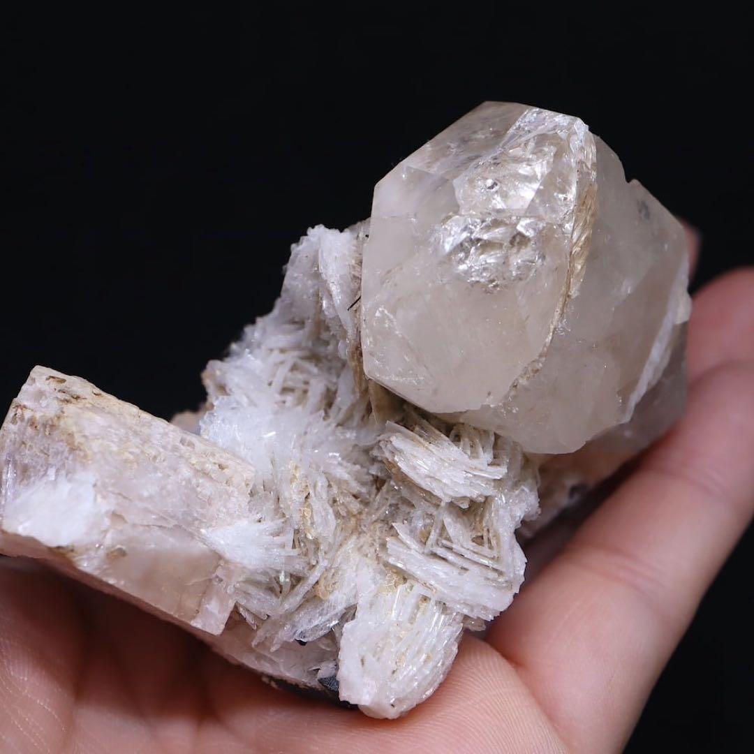 トパーズ トルマリン クリーブランダイト黄玉 179.8g TZ266原石 鉱物