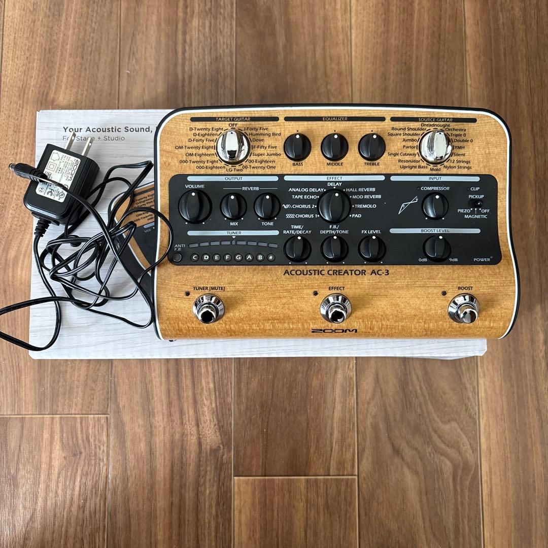 【専用ケース付き】ZOOM AC-3※週末限定値下げ