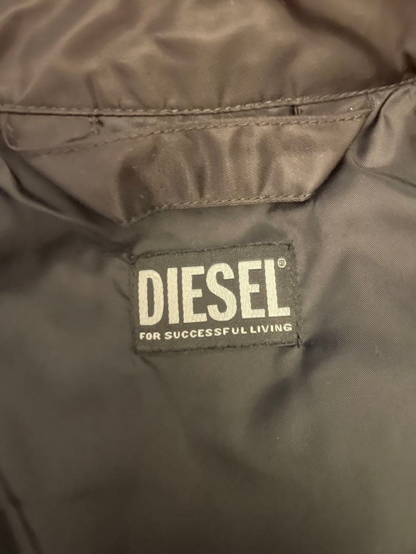 DIESEL ブラック ナイロンジャケット 池田エライザ着用モデル
