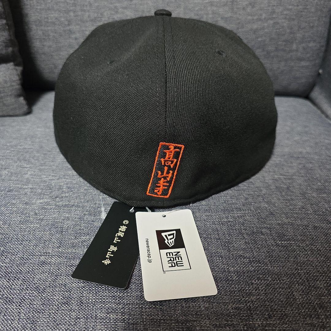 new era 59FIFTY 鳥獣戯画 フラッグロゴ ブラック 7 3/4