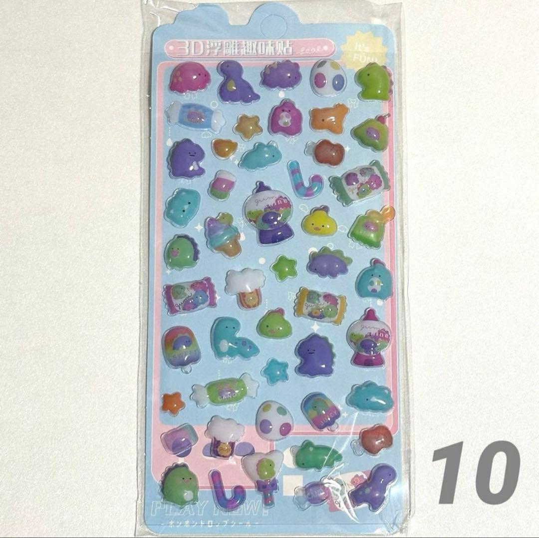 リピ続出⭐️シール帳 A7透明 クリアバインダー シールリフィル 台紙10 ピンク