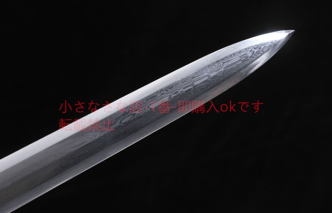 バイカラー四聖漢剣八面文形鋼 古兵器 武具 刀装具 日本刀 模造刀 居合刀