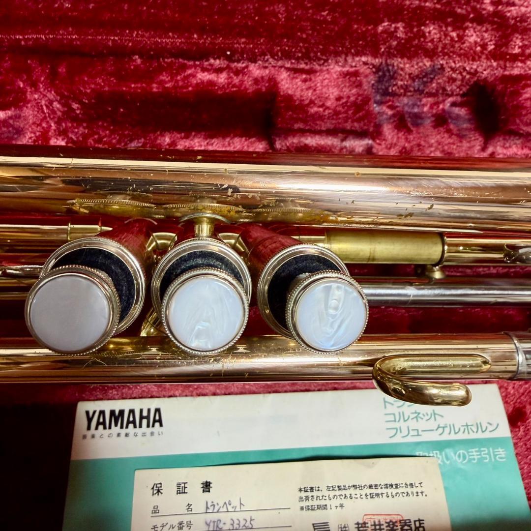 ☆ ヤマハ YTR3325 トランペット ハードケース マウスピース 付き