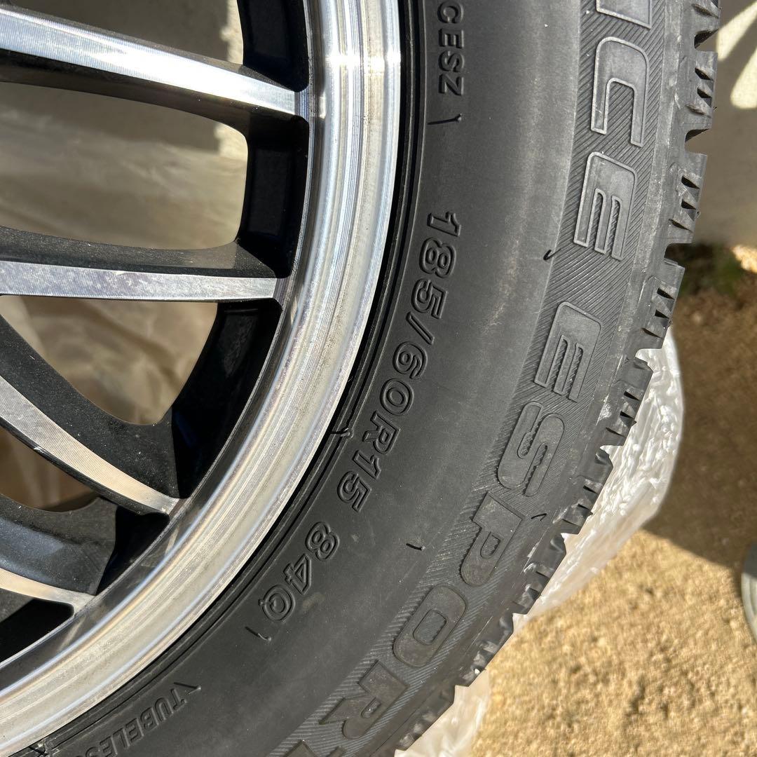 15インチ スタッドレスタイヤホイール4本セット