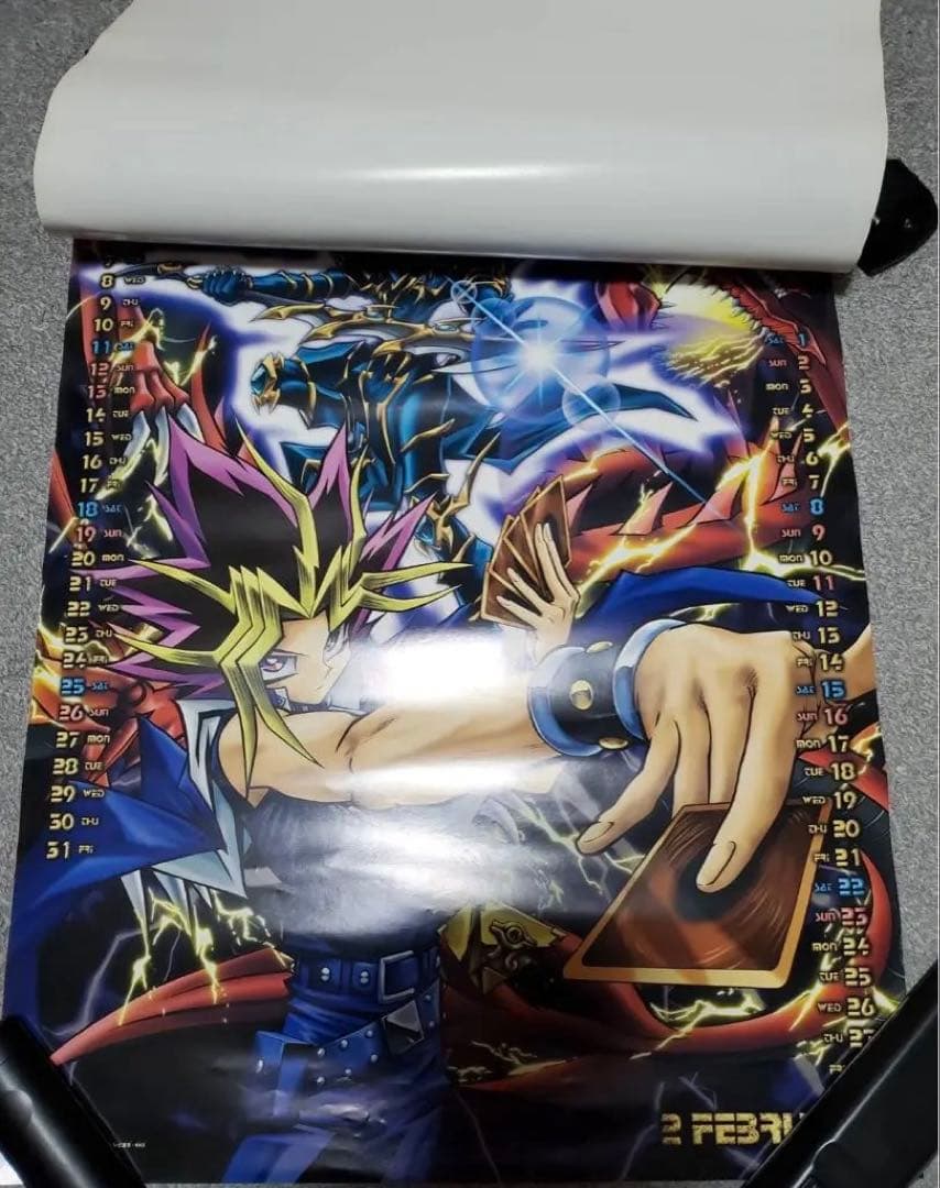 当時物！激レア！ 遊戯王　デュエルモンスターズ　2003 カレンダー