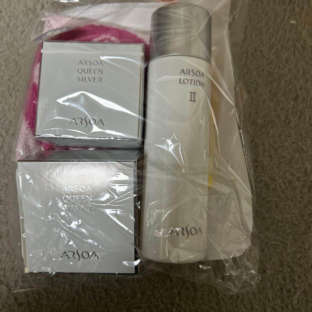 ARSOA QUEEN SILVER & LOTION II セット