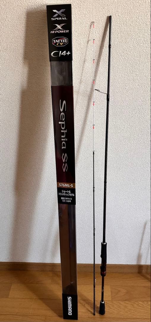 SHIMANO Sephia SS S76ML -S エギングロッド