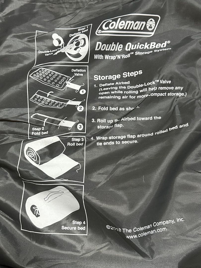 Coleman コールマン コンフォート エアーマットレス　ダブル2個セット