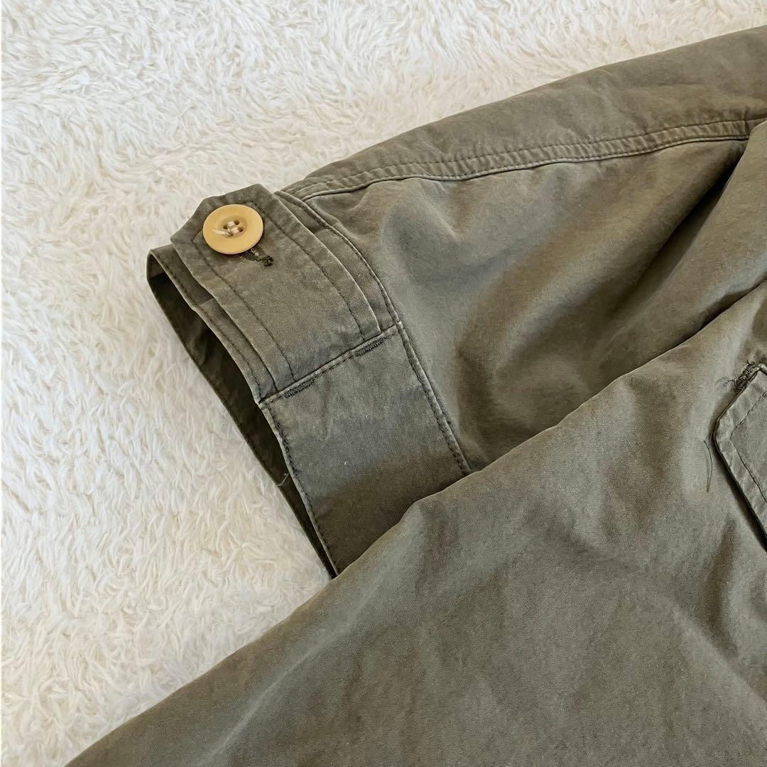 完売品 SASQUATCHfabrix. 裏地ブリーチ加工 モッズコート S