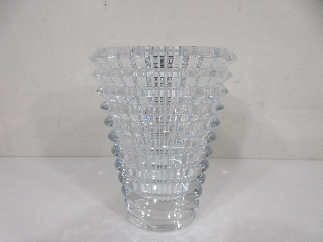 0516W バカラ クリスタルガラス EYE 花瓶