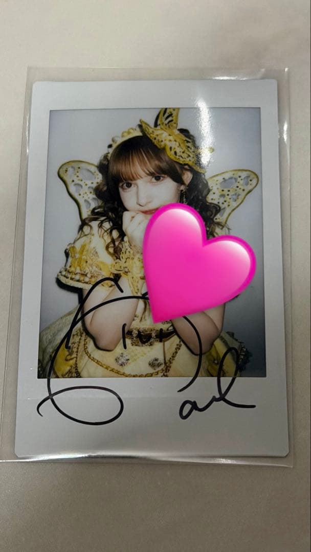 わ*。様 早瀬ノエル サインチェキ