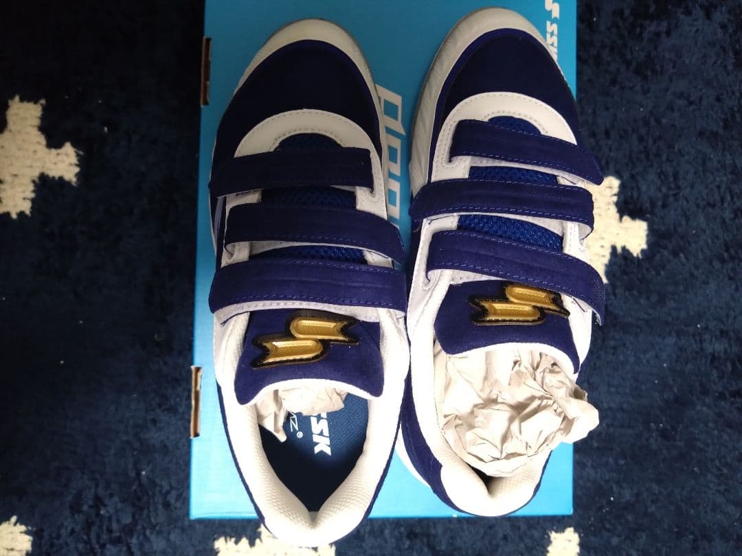 ハ*ネ様 SSK プロエッジ野球スパイクMC-VC-R ブルー/ホワイト 25.