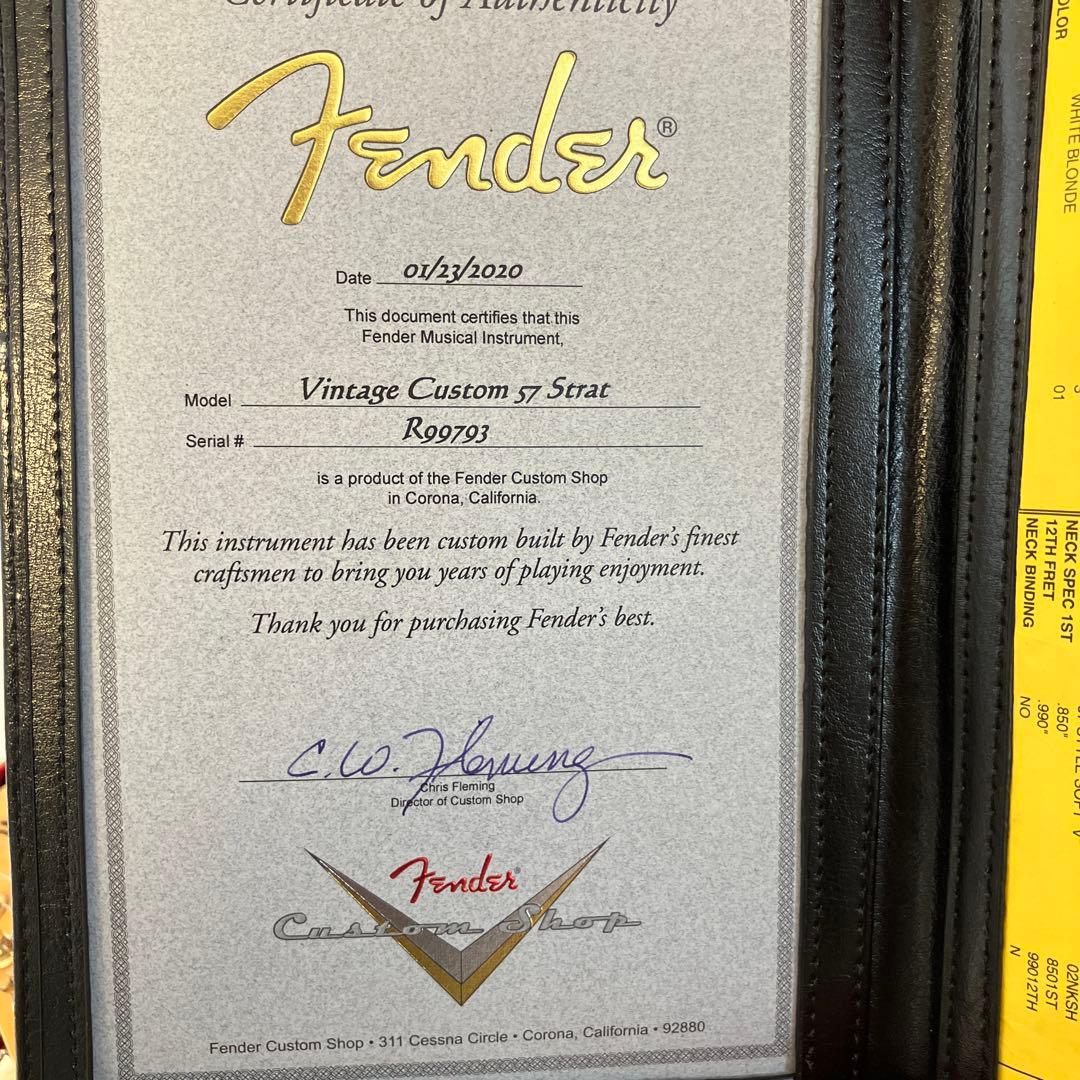 シーカFender custom shop 57ストラト メアリーケイ