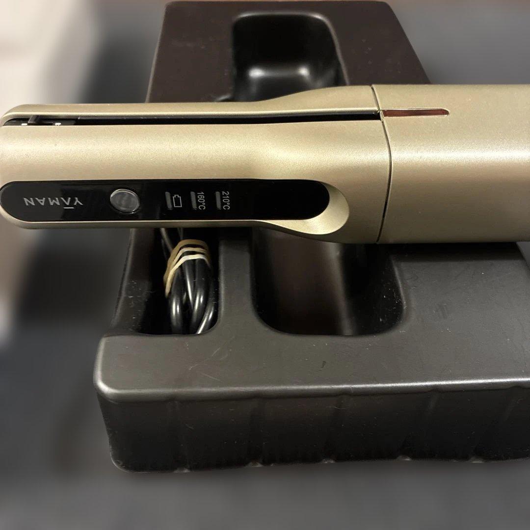 YAMAN ヘアアイロン ゴールド 温度設定付き
