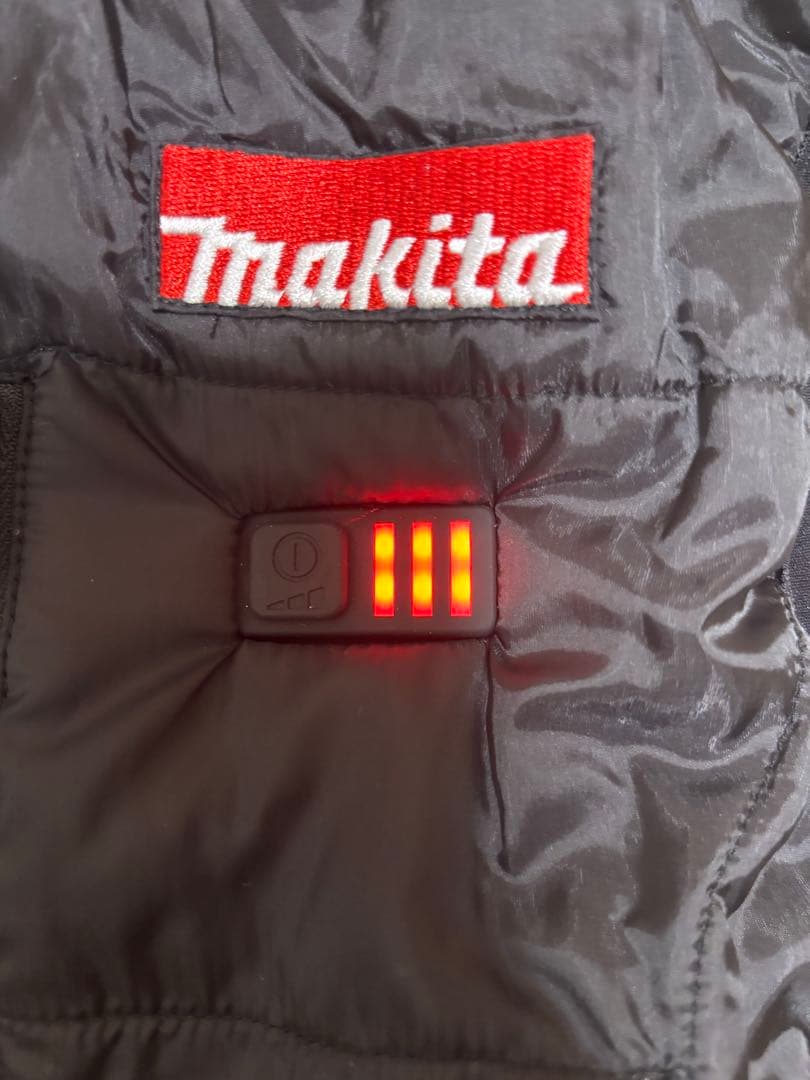 マキタ(Makita) 充電式暖房ベスト 純正品　L サイズ　ブラック　黒