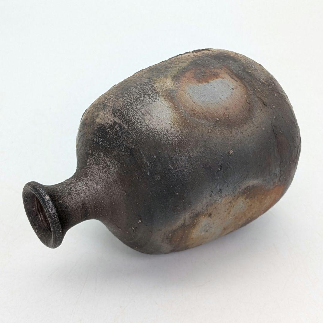 岡山県重要無形文化財 山本出 備前焼 徳利 共箱共布栞 とっくり 酒器 食器