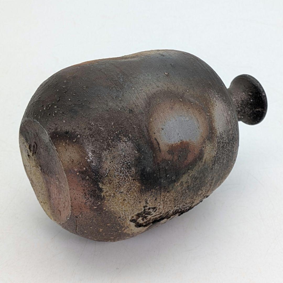 岡山県重要無形文化財 山本出 備前焼 徳利 共箱共布栞 とっくり 酒器 食器