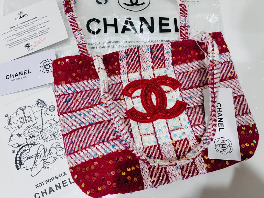 ア*寺様 CHANEL トートバッグ シャネルノベルティ　バッグ　ショルダーバッ