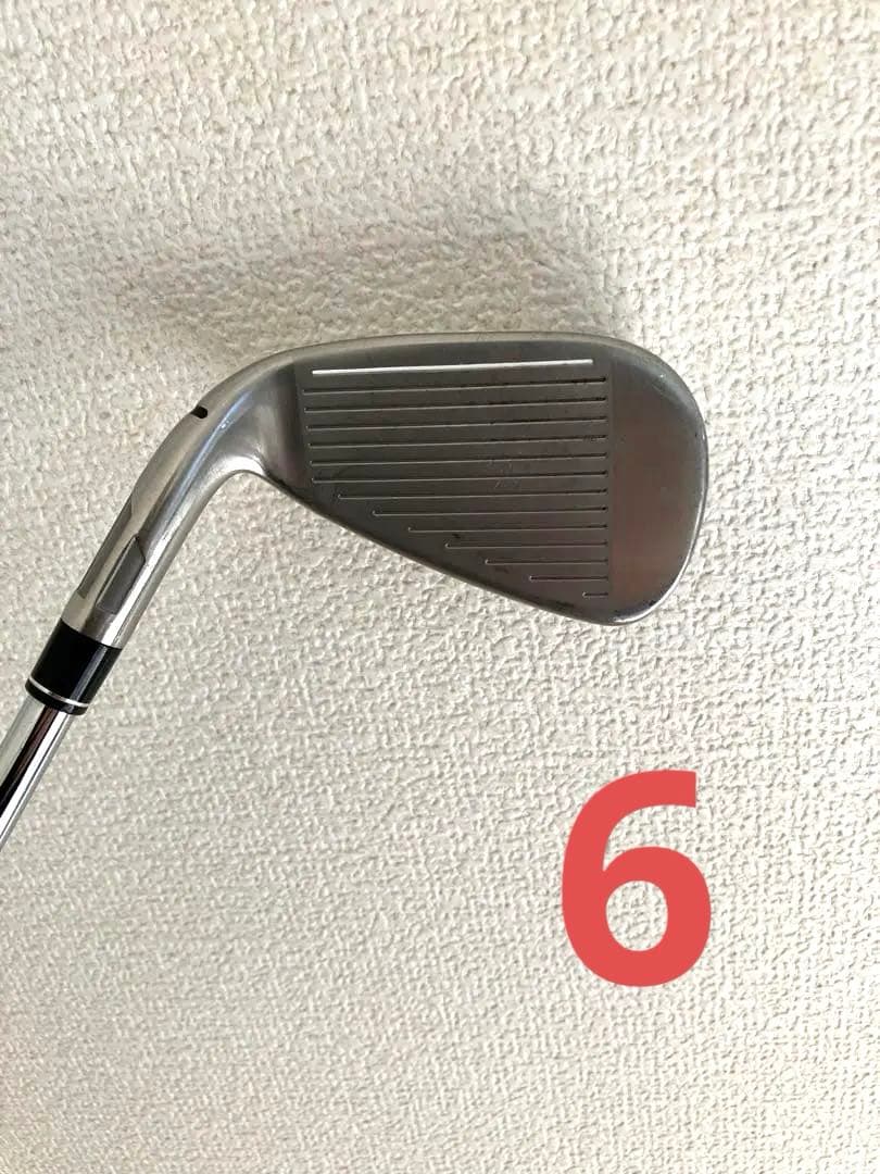 SIM2 MAX アイアンセット 6本セット スチールシャフト　フレックスS