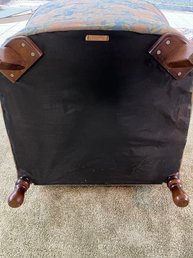 【素】karimoku カリモク コロニアル シングルソファ