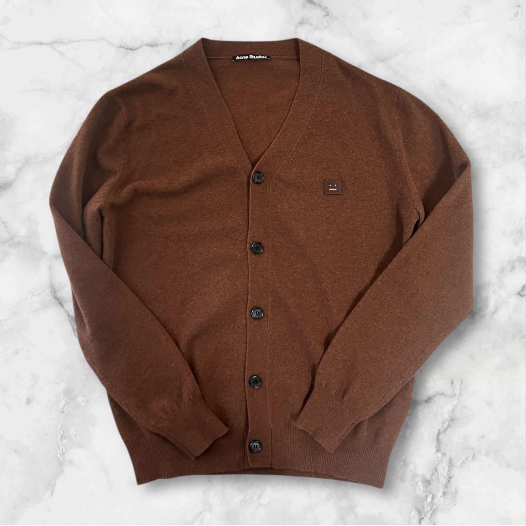 美品 Acne Studios ウールカーディガン ブラウン 最終価格