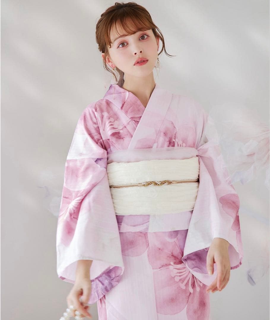 sugar sweetチェリーブロッサム浴衣　帯セット