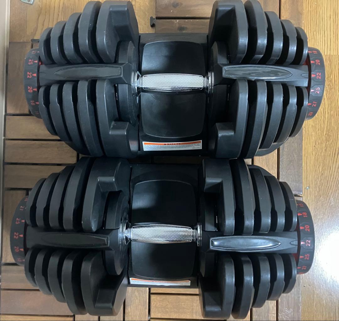 可変式ダンベルセット 5-40kg①