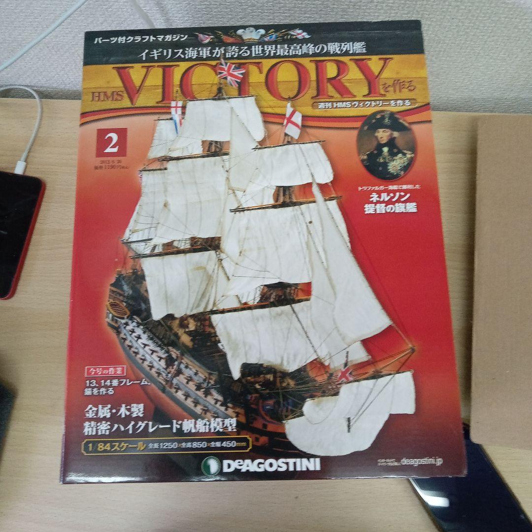 HMS VICTORY 模型製作セット 号数1-15