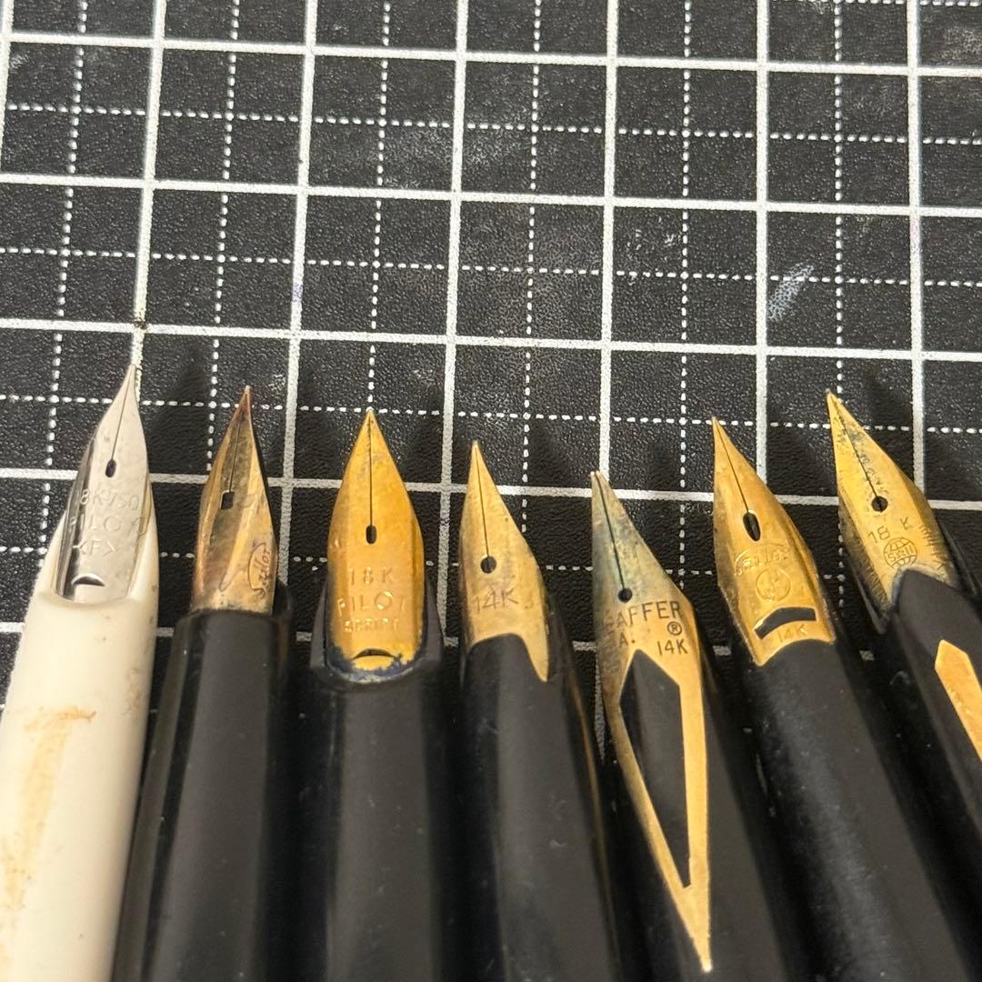 【ジャンク】ペン先のみ　7本セット