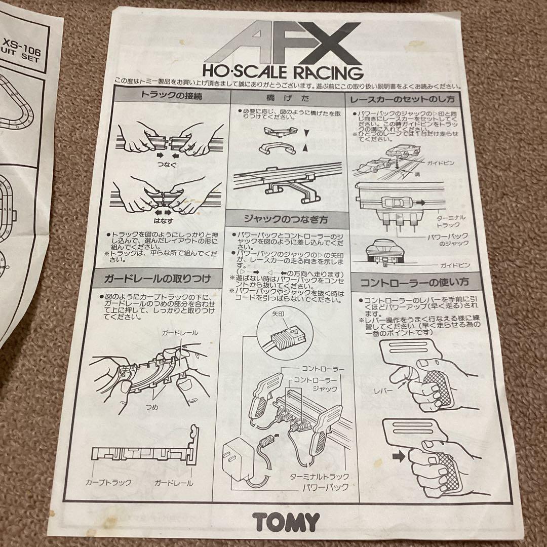 トミー　HO SCALE RACING. HOスケールレーシング　4車線