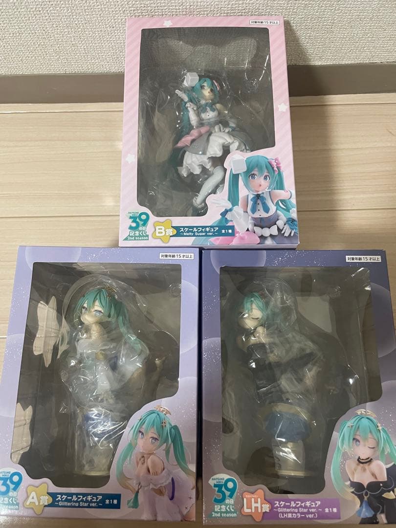 タイトーくじ　初音ミク　39の日くじ　フィギュア