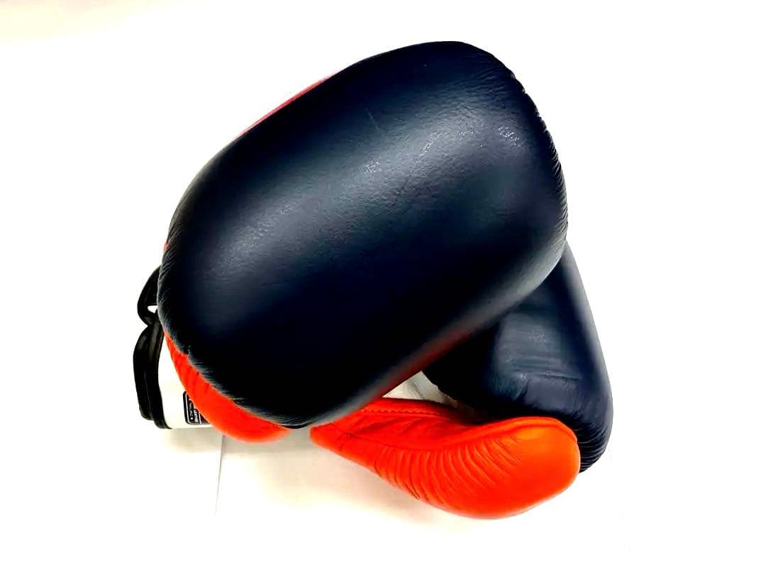 新品　TWINS グローブ 16oz 紺白オレンジ　本革製　ツインズ