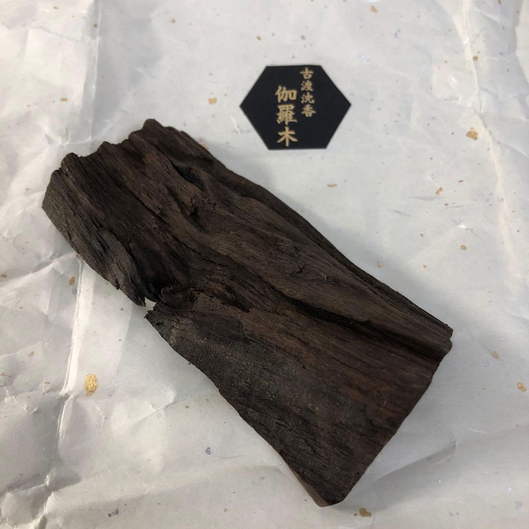 2412−23 高級香木 古渡沈香 伽羅木 38g