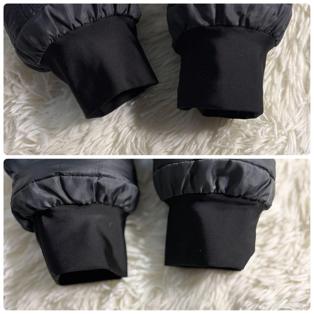 adidas アディダス ベンチコート ブラック ダウン ロング丈 フーディー