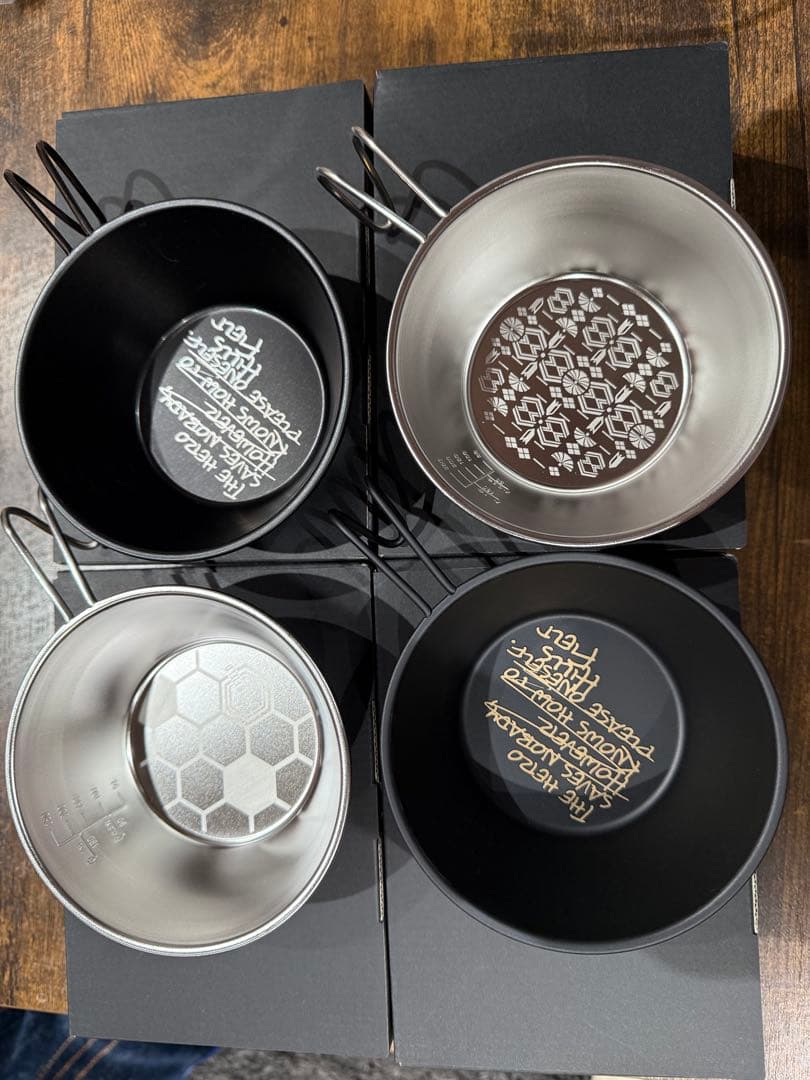 『HILLS FIELD』シェラカップ 4個セット