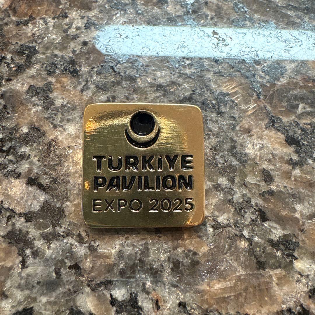 万博2025 トルコ ピンバッジ