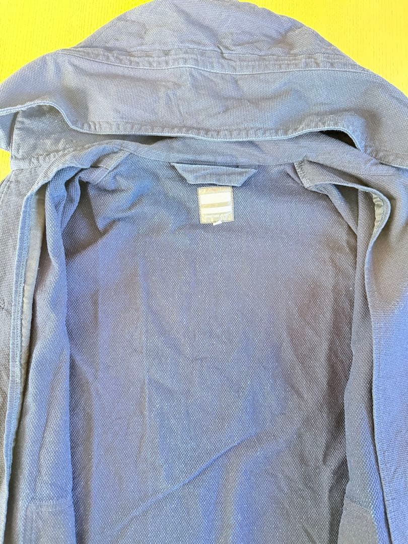 ネイビー フード付きモッズコートMOMOTAROJEANS桃太郎ジーンズコート