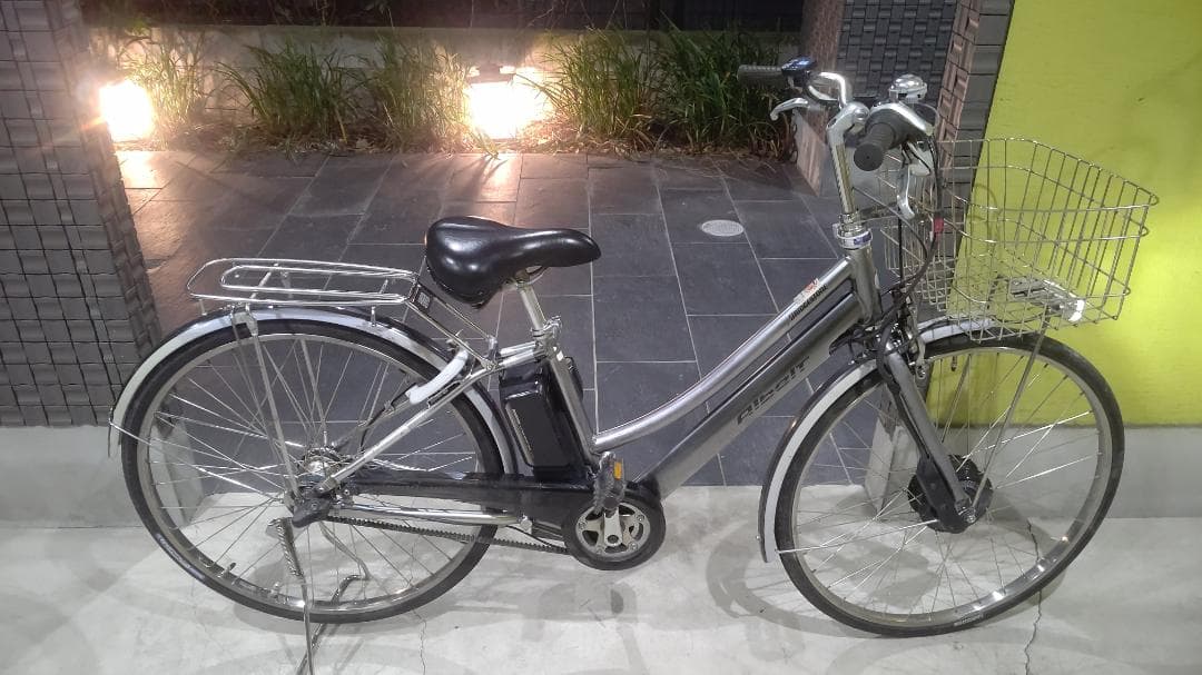 アルベルトe　回生充電機能付き　通勤通学に　26インチ　ブリヂストン　電動自転車
