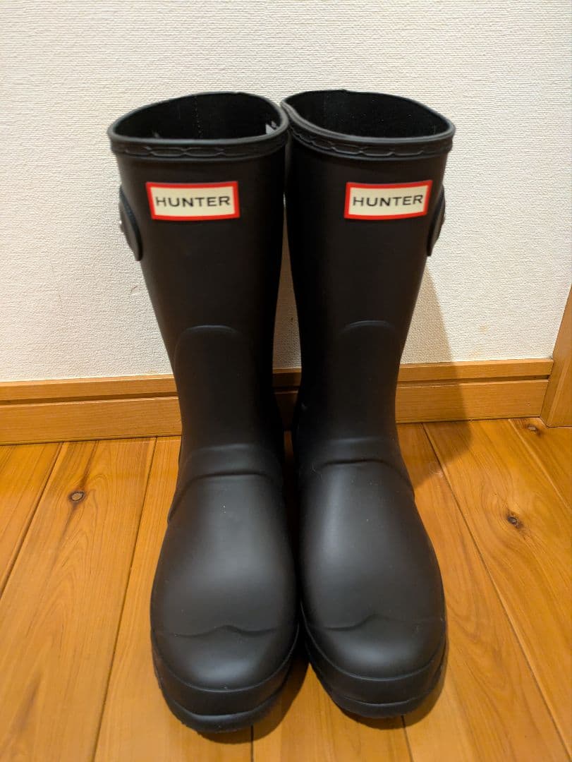 HUNTER　レインブーツ　ミドル丈