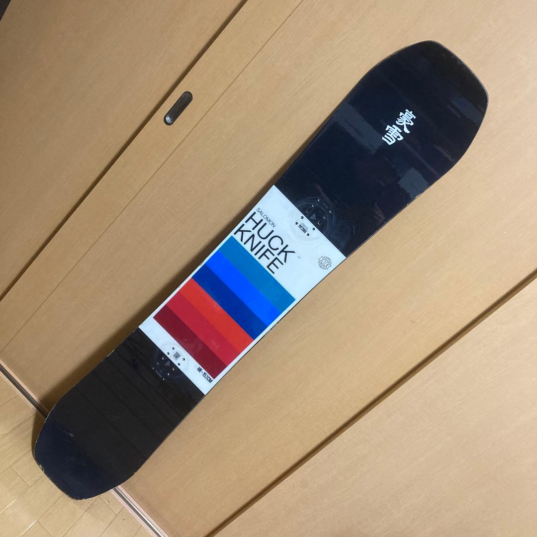 サロモンHUCK KNIFE 152cm スノーボード　ビンディング付※バラ売可