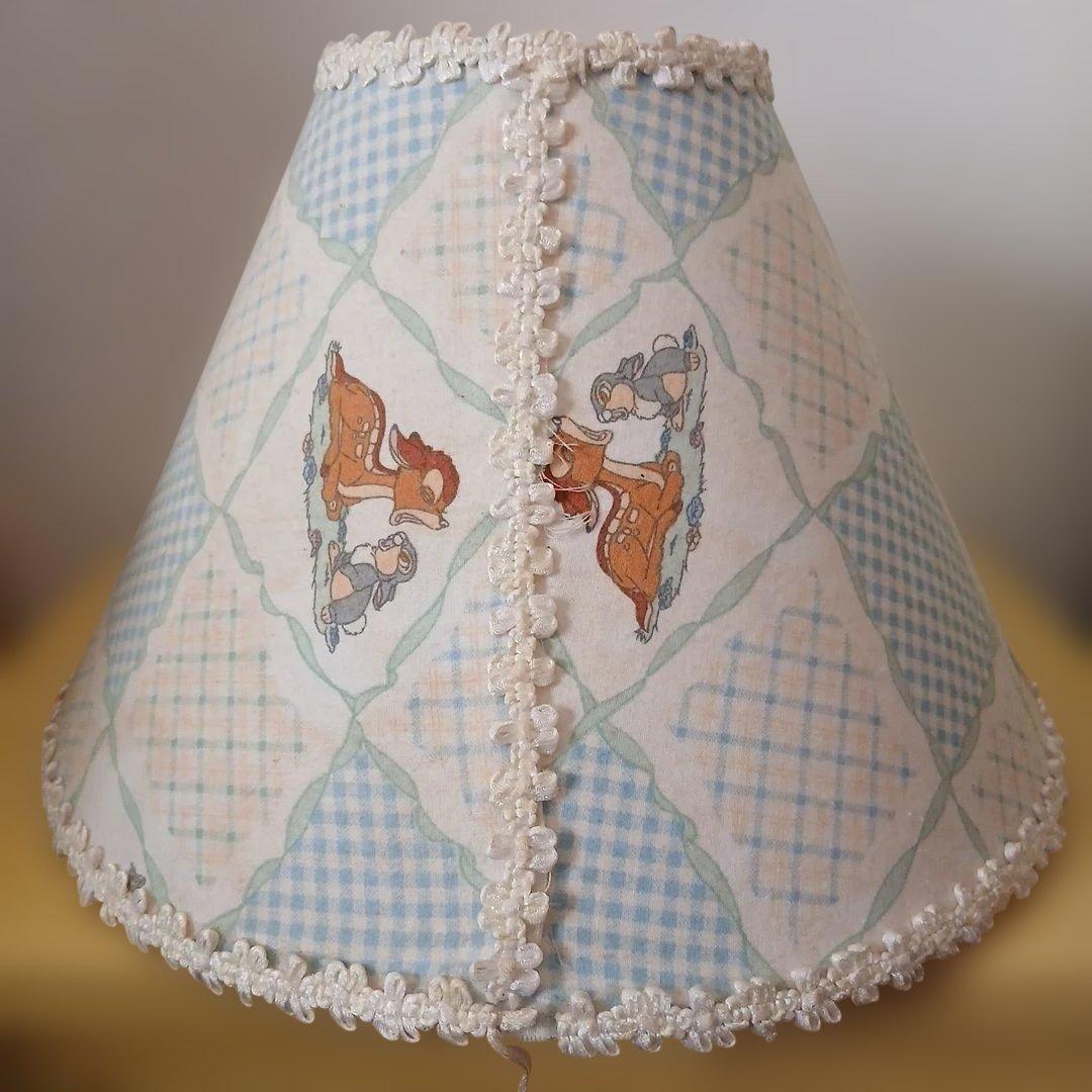 昭和レトロ　ディズニーバンビ　ランプ　ヴィンテージ