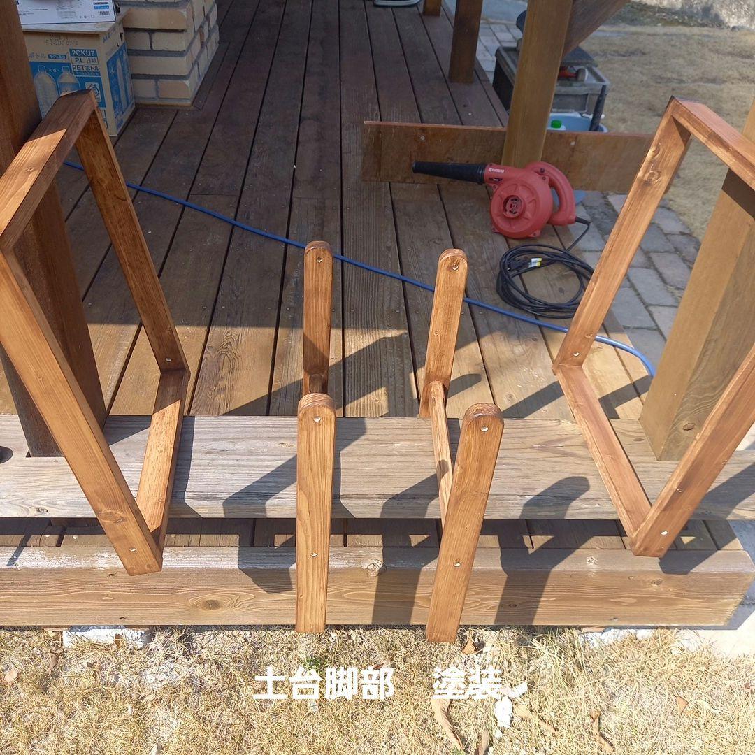 折りたたみテーブル天然無垢ウォルナット