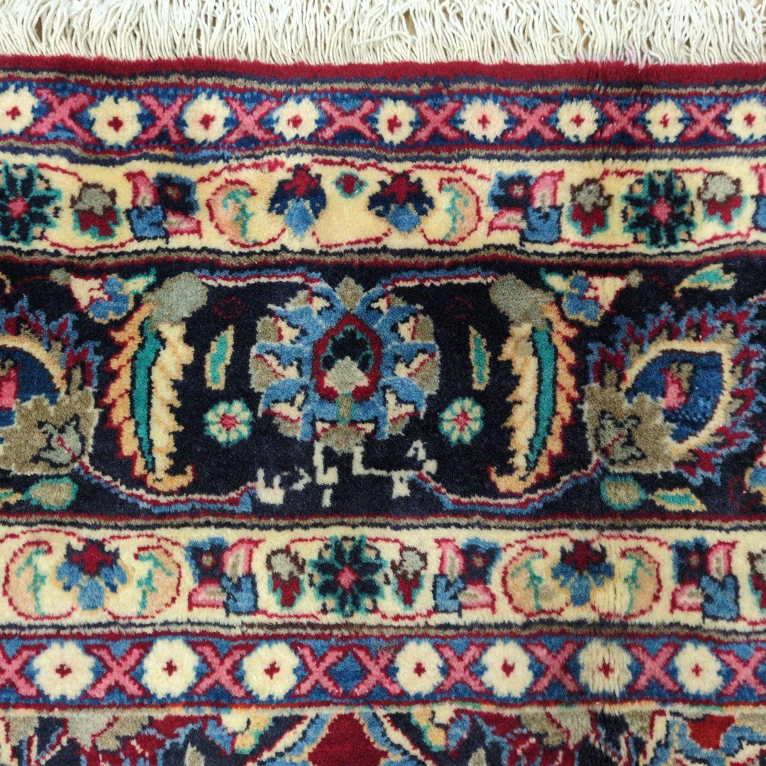 ペルシャ絨毯 290x195 手織り 美術品 カーシャーン産 クリーニング済み