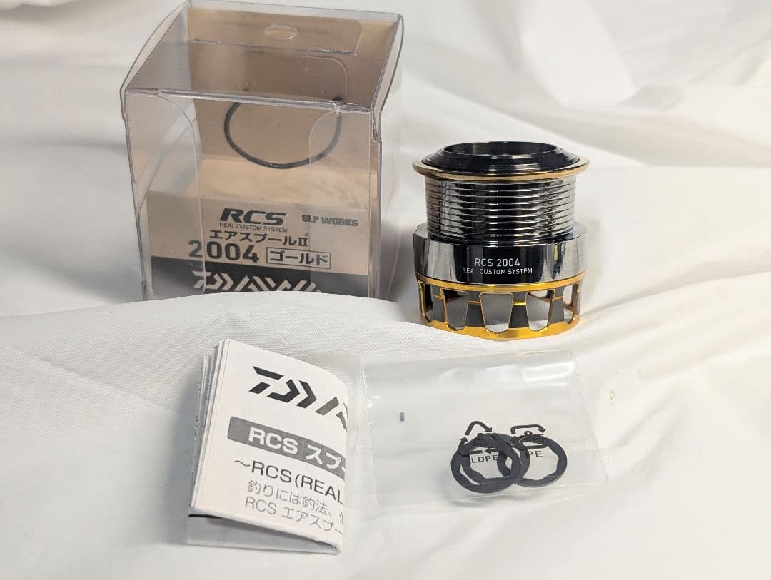 ダイワ 管494GF SLPワークス RCS エアスプールⅡ 2004 ゴールド
